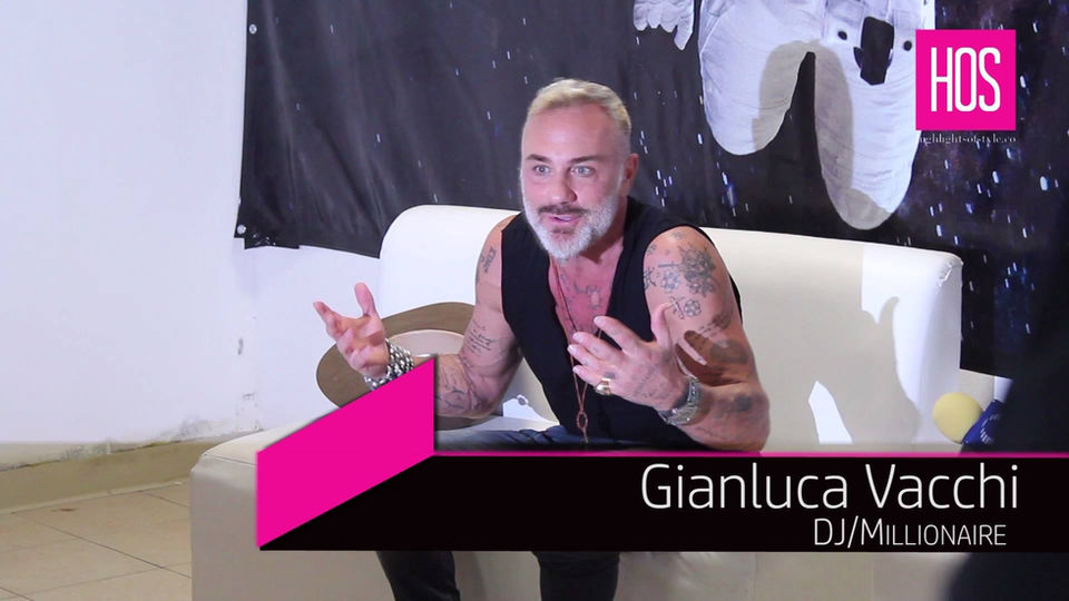 Gianluca Vacchi at the Epic Party
